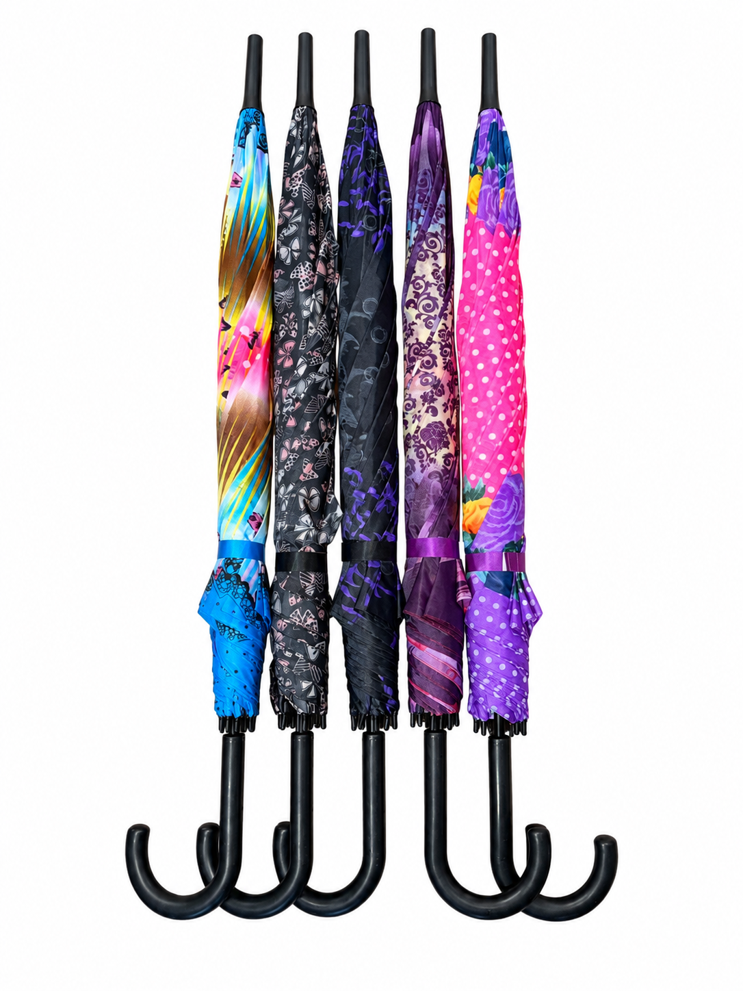 Umbrela Baston Color Dama (100 buc/bax) En-gross