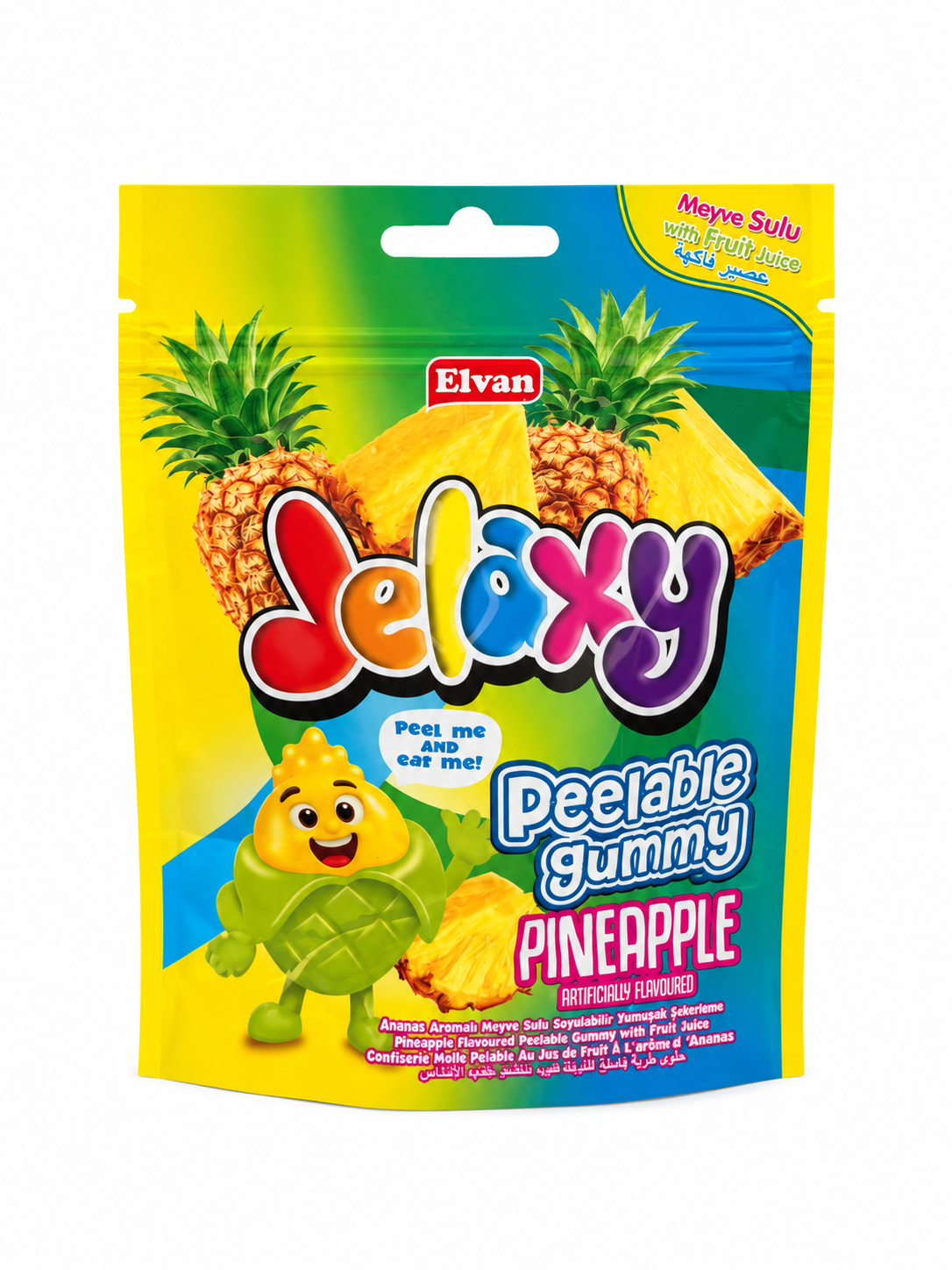 Jeleuri Elv Jelaxy Peelable Ananas (12 Pungi/ Cutie)