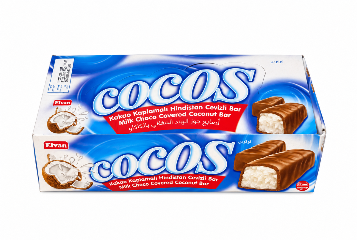 Baton Ciocolata Cocos Elv 16gr (24 Buc/ Cutie)