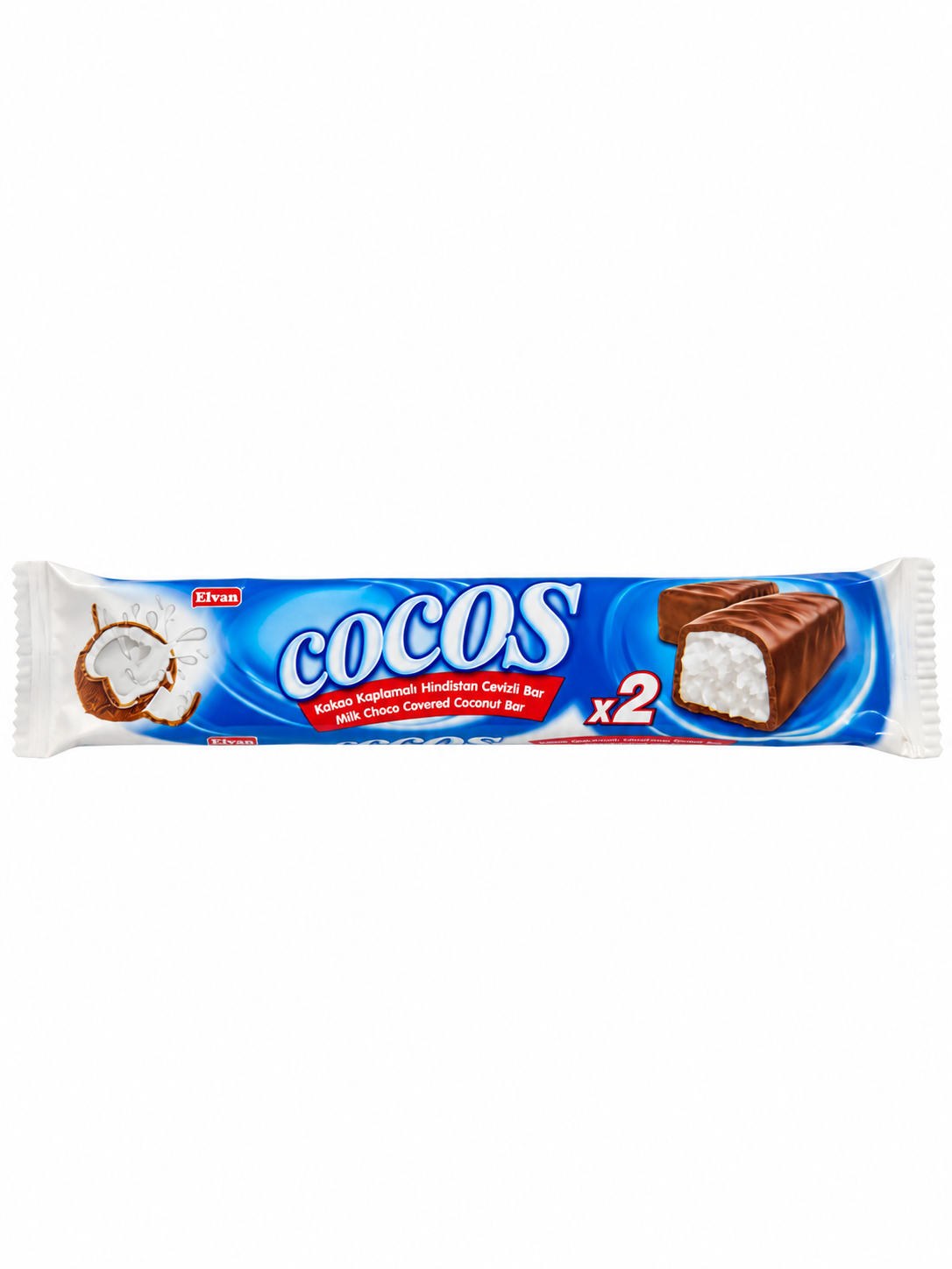 Baton Elv Ciocolata Cocos Dublu 48gr (24 Buc/ Cutie)