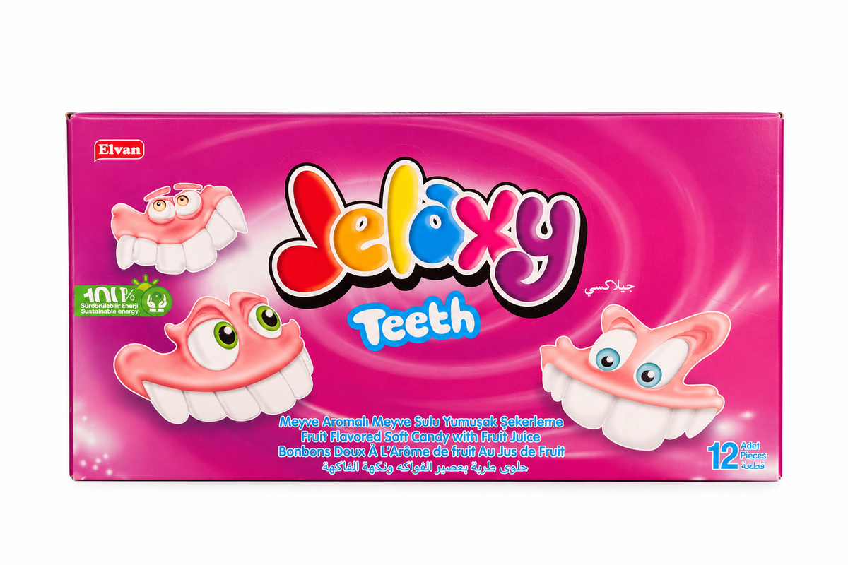 Jeleuri Elv Jelaxy Dinti 80gr (12 Pungi/ Cutie)