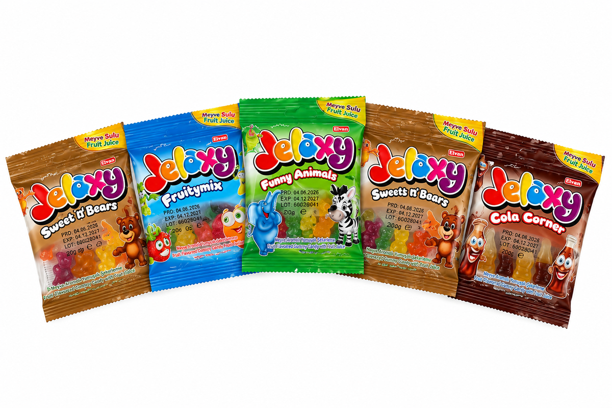 Jeleuri Elv Jelaxy Mix 20gr (36 Pungi/ Cutie)