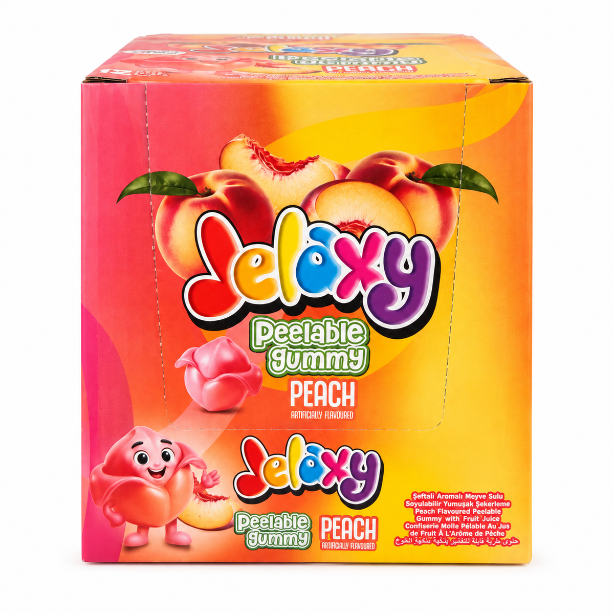 Jeleuri Elv Jelaxy Peelable Piersica (12 Pungi/ Cutie)