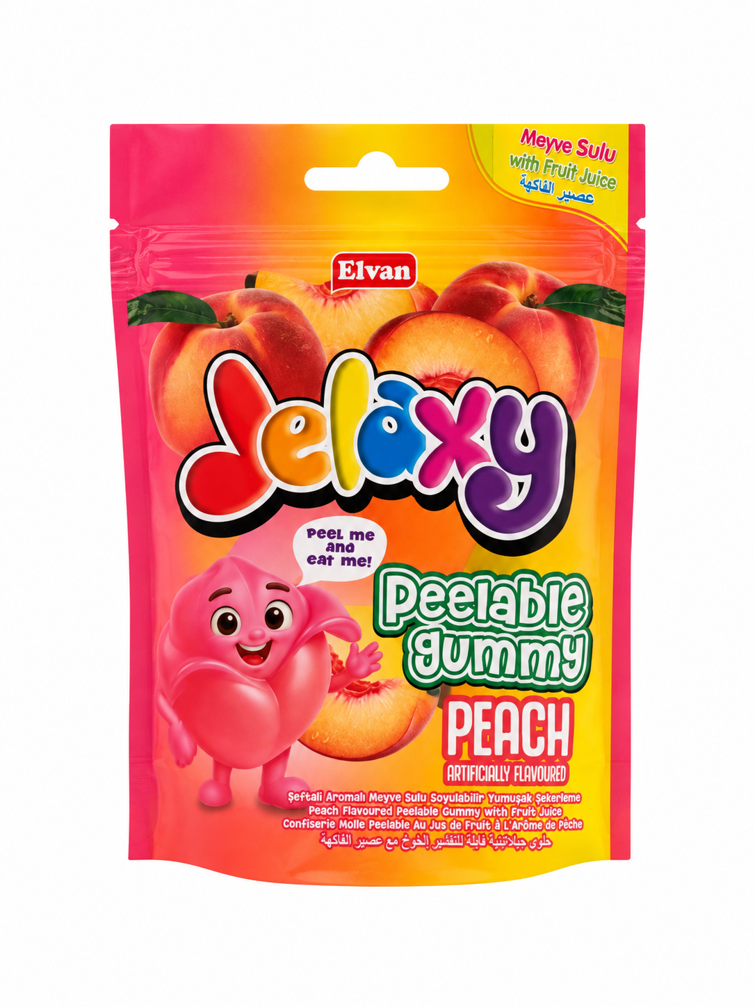 Jeleuri Elv Jelaxy Peelable Piersica (12 Pungi/ Cutie)