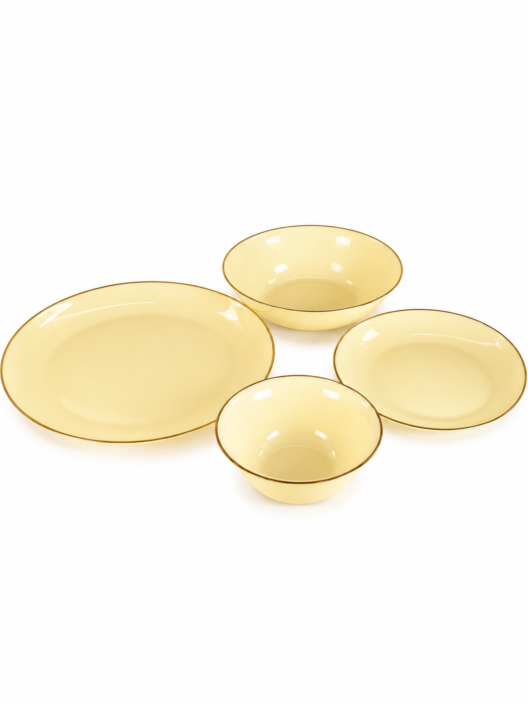 Set Vesela 4 Piese Galben (CN-9)