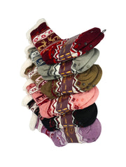 Sosete Dama Lungi Groase De Craciun DS810-5