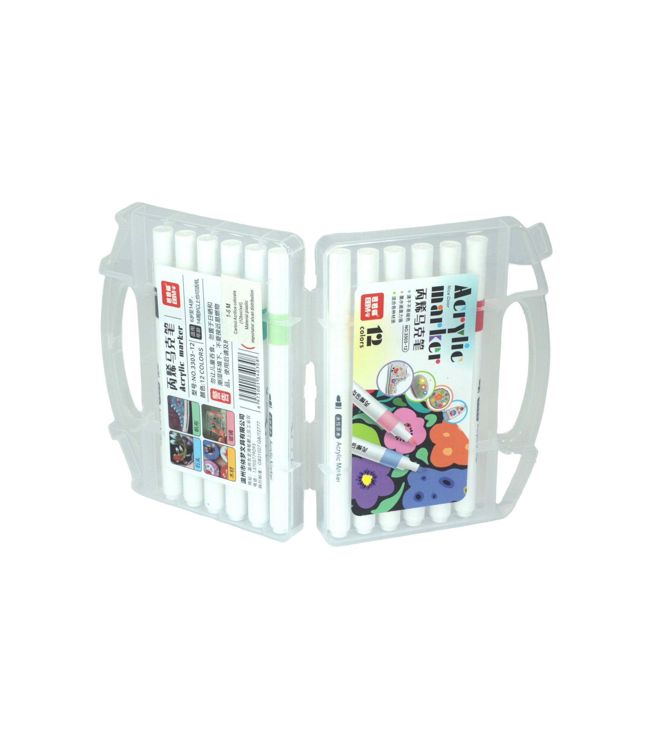 Carioci Acrilice 1-6M