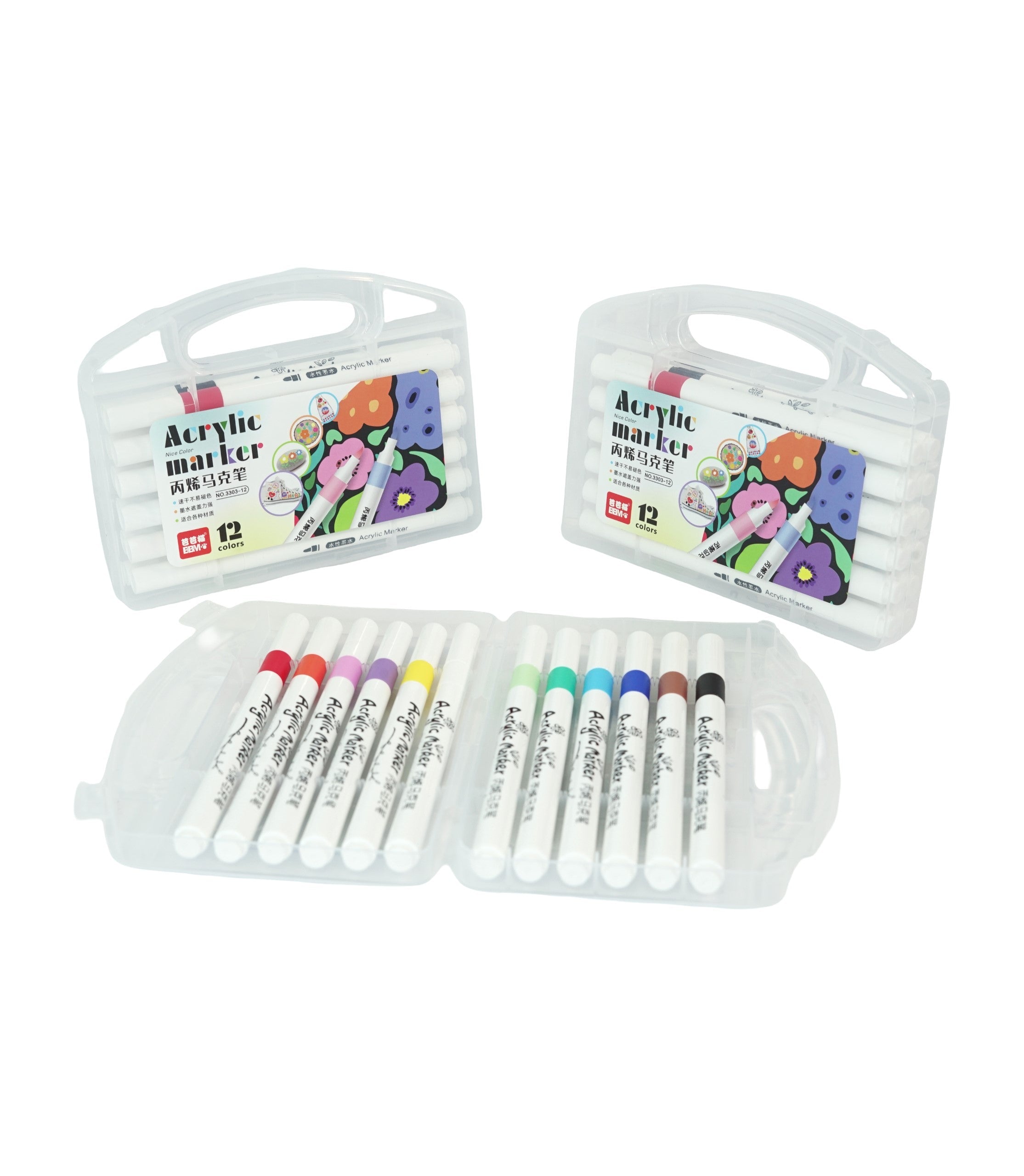 Carioci Acrilice 1-6M