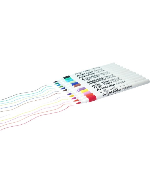 Carioci Acrilice 1-6M (12 Buc/Set) En-gross