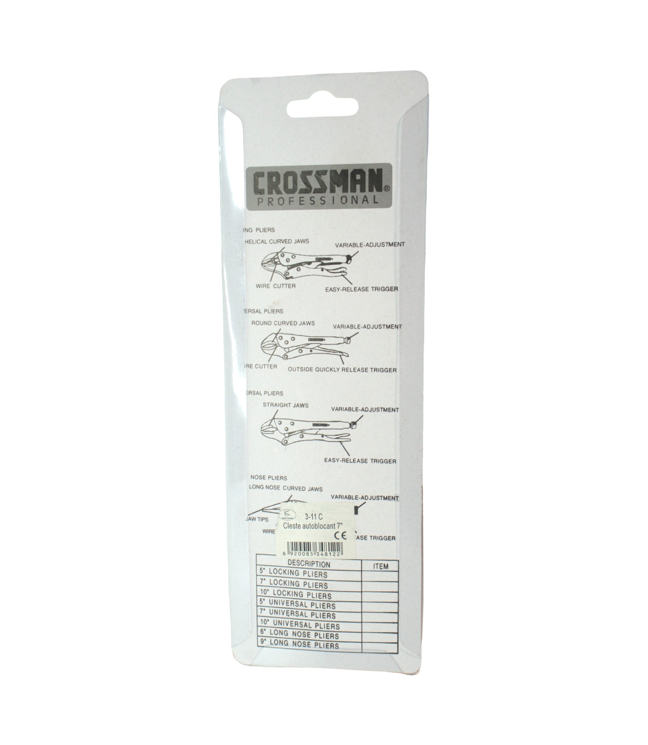 Cleste Autoblocant 7