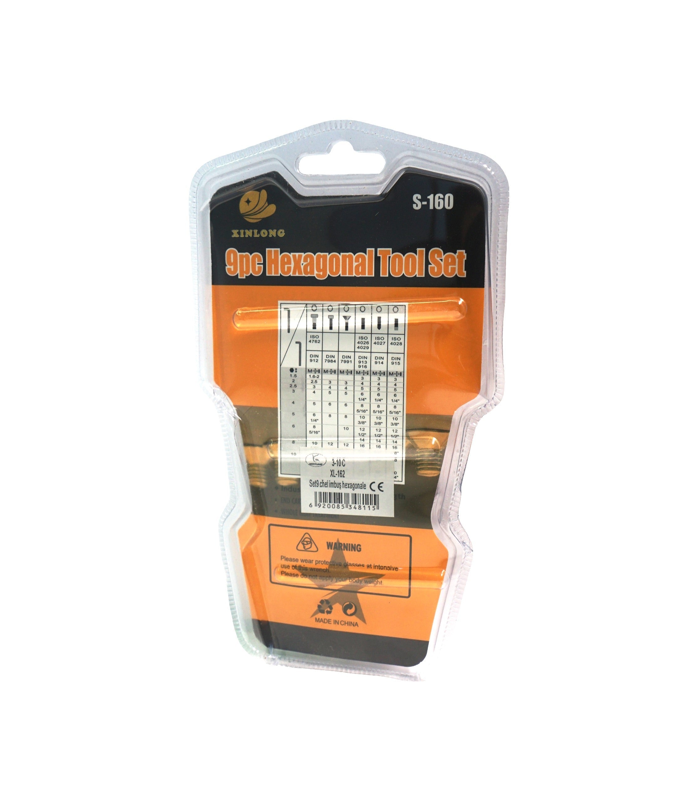 Set Chei Imbus Hexagonale 3-10C