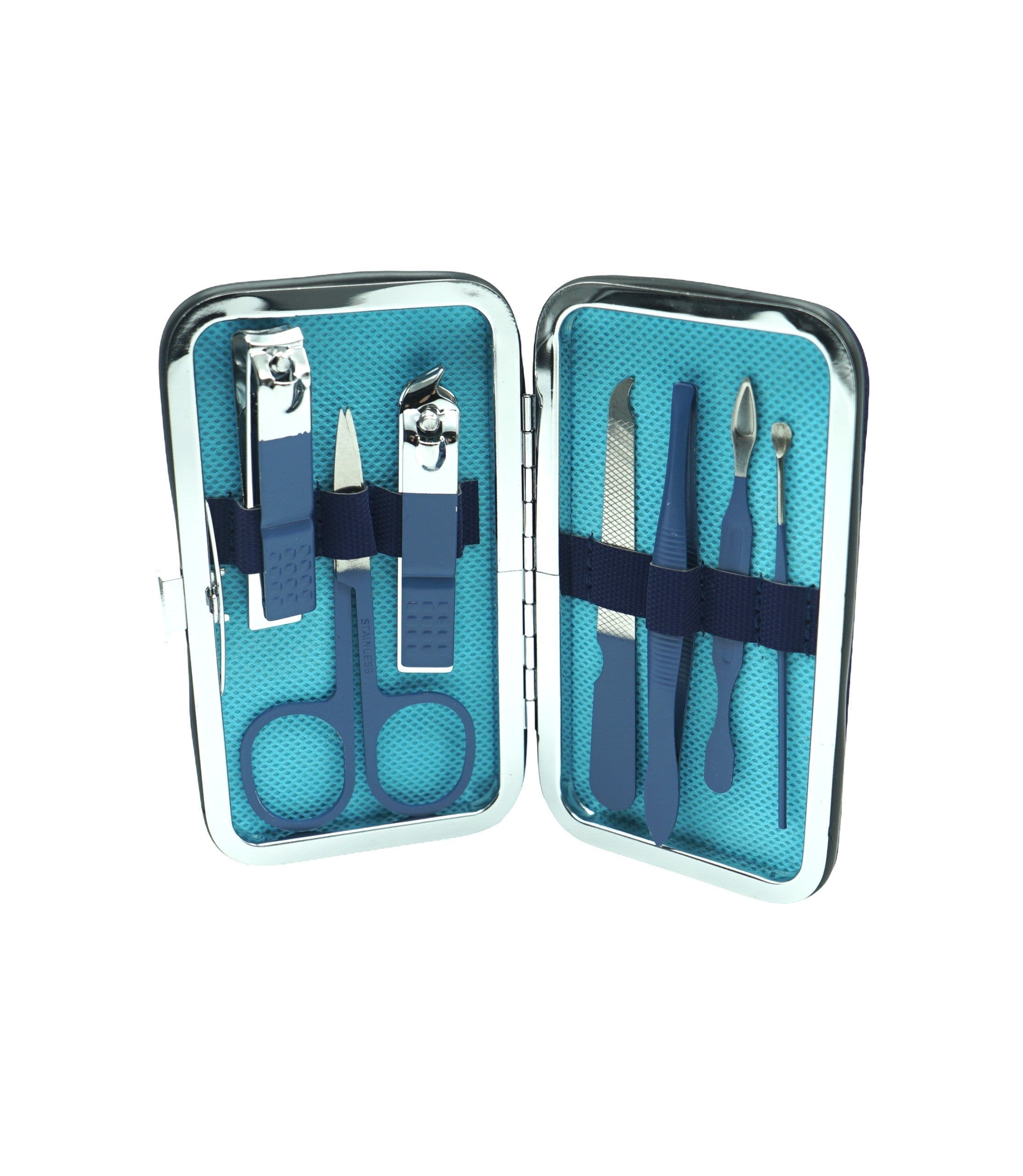 Trusa 7 Piese Manichiura & Pedichiura Albastru 12 truse/set