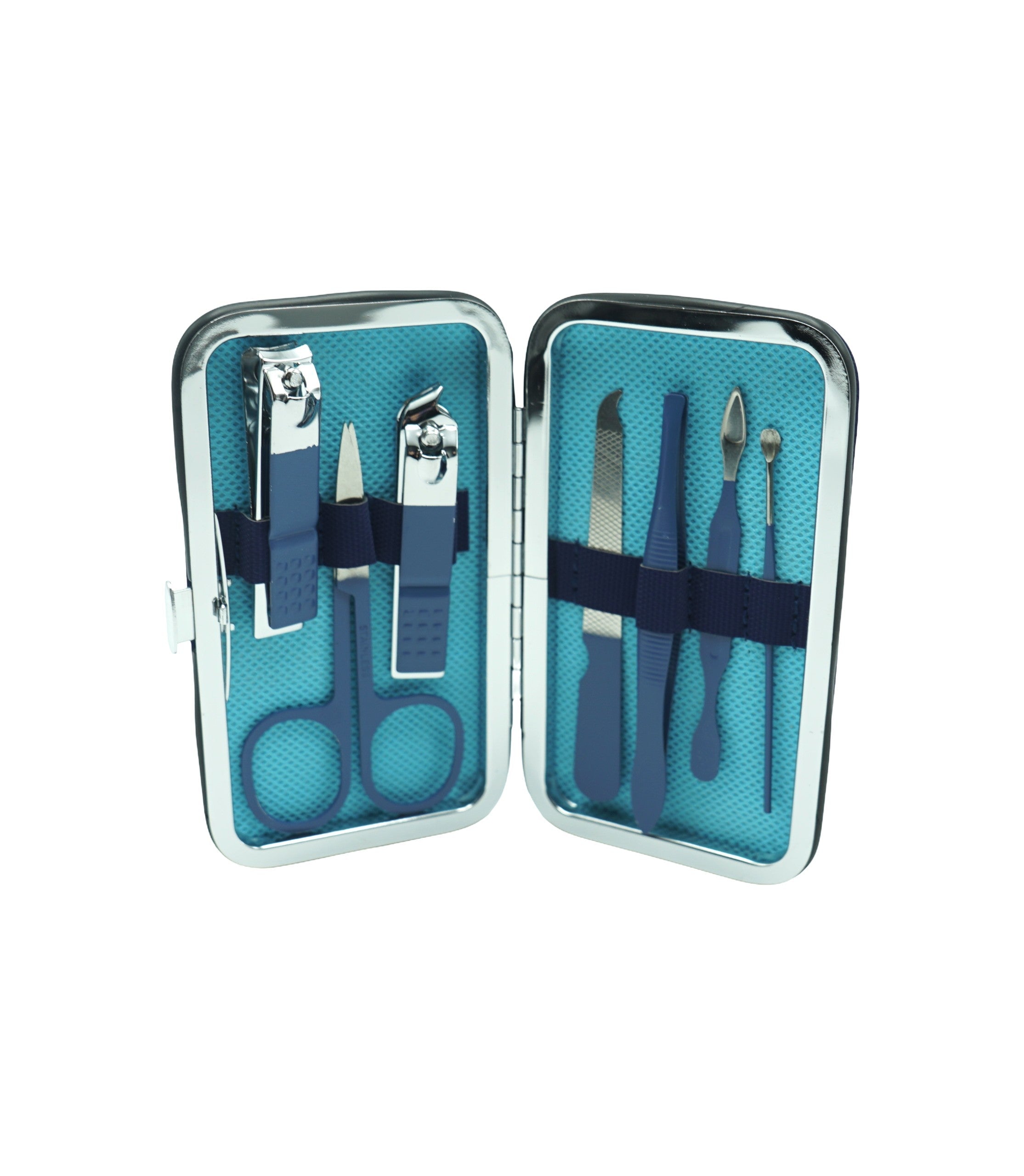Trusa 7 Piese Manichiura & Pedichiura Albastru 12 truse/set