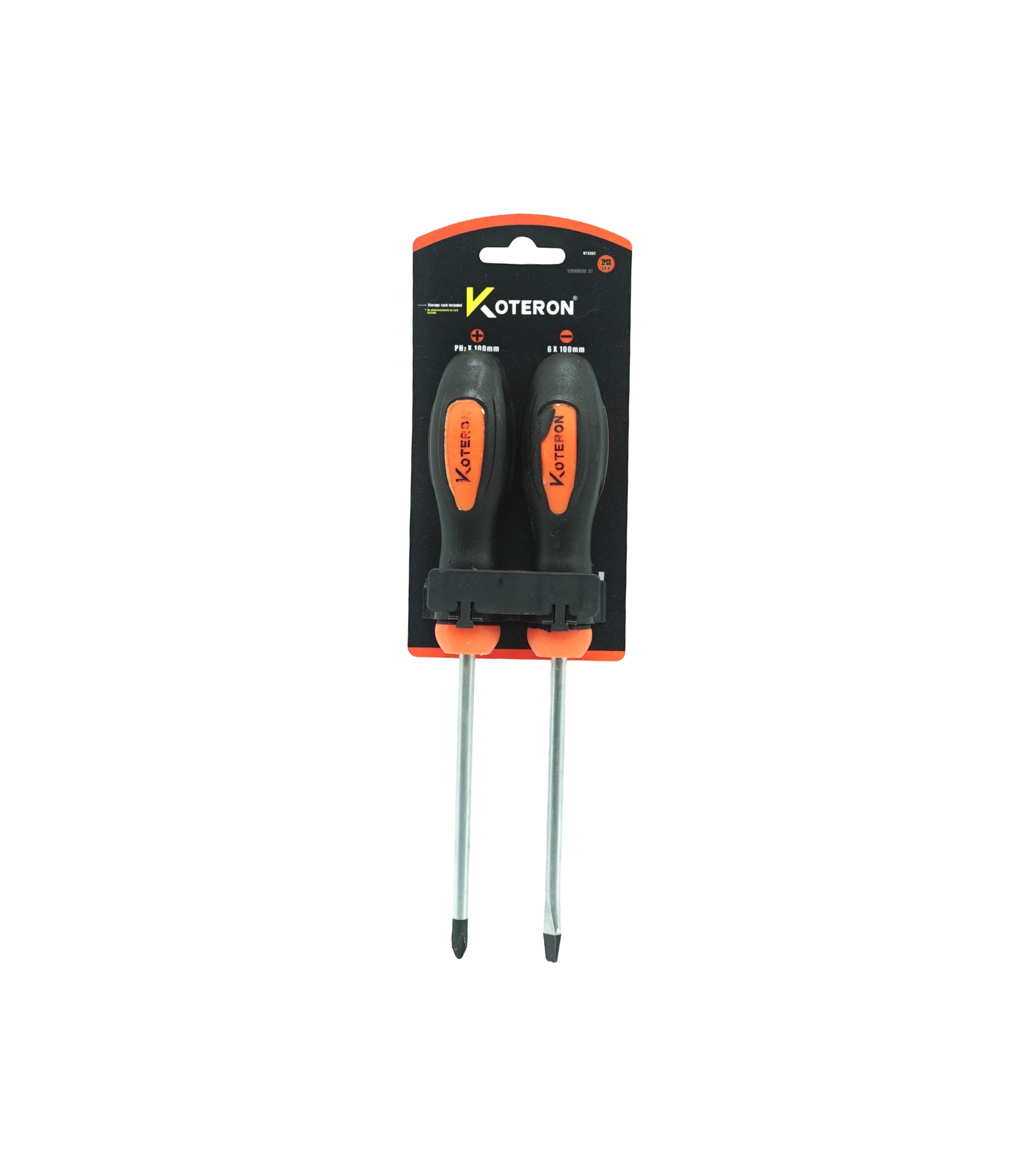 Set 2 Șurubelnițe Cu Mâner Ergonomic