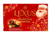 Bomboane Ciocolată Lexus cu Cremă de Alune 150 gr - Santa
