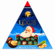 Bomboane Ciocolată Lexus cu Cremă de Alune 120 gr – Santa
