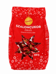 Bomboane De Pom Csillng Zseles Szaloncukor 300g – Jeleu In Ciocolata Neagra ( 14 Buc/Bax) En-gross