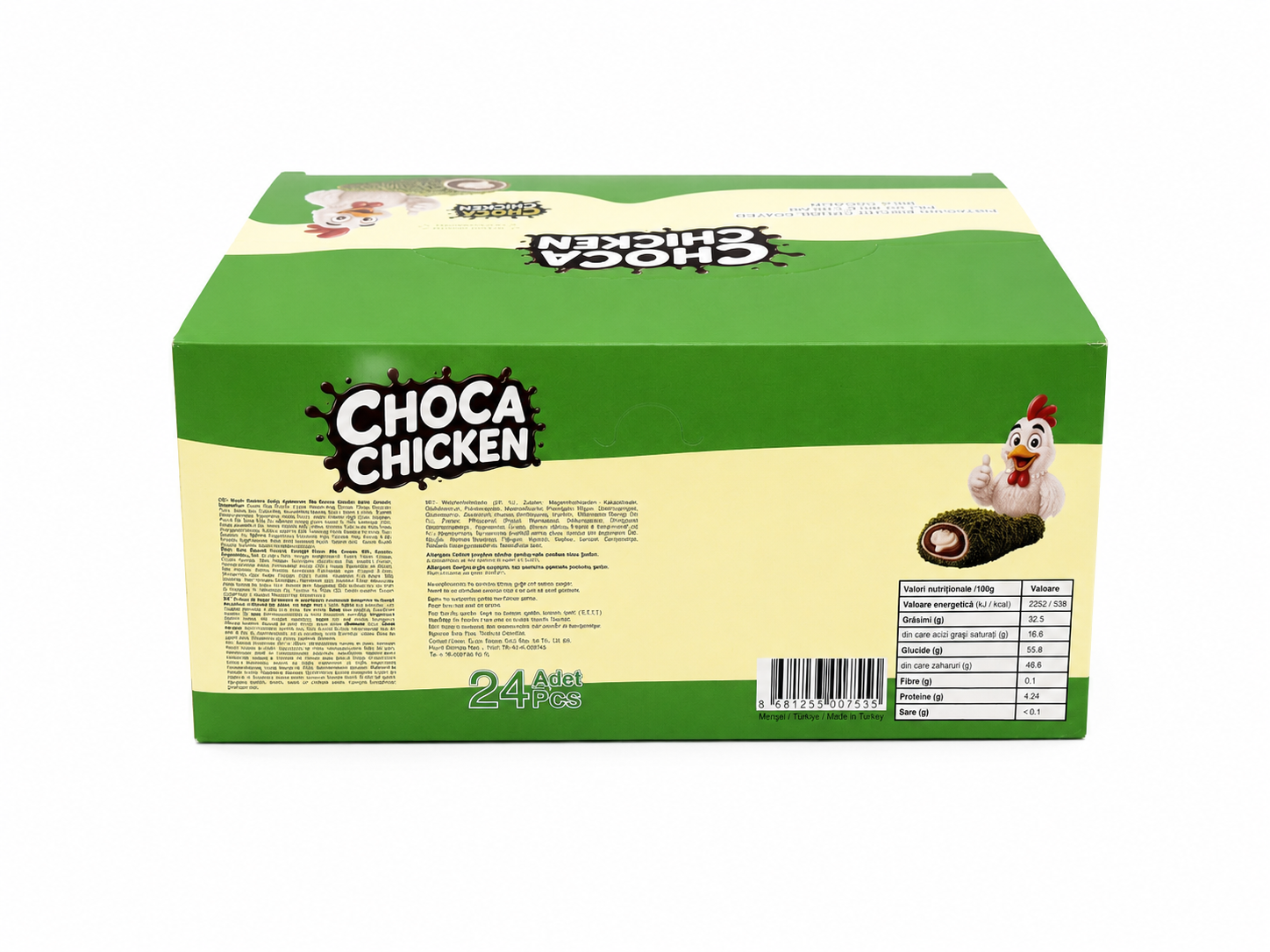 Choca Chicken Pistachio Biscuit Crumb Coated (24 Buc/Cutie) En-gross