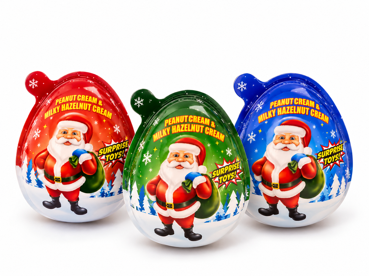 Ou Ciocolata New Santa 15g (24 Buc/ Cutie)