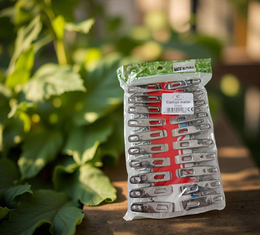 Carlige Pentru Rufe Din Inox (20 buc/set)