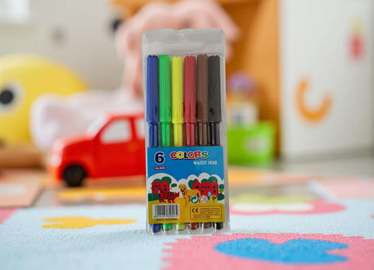 Carioci Colorate "Picătură de Curcubeu" En-gross (6 carioci colorate/buc)