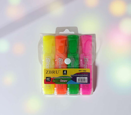 Markere Evidentiatoare "SpotLiner" En-gross (4 Buc/Set)