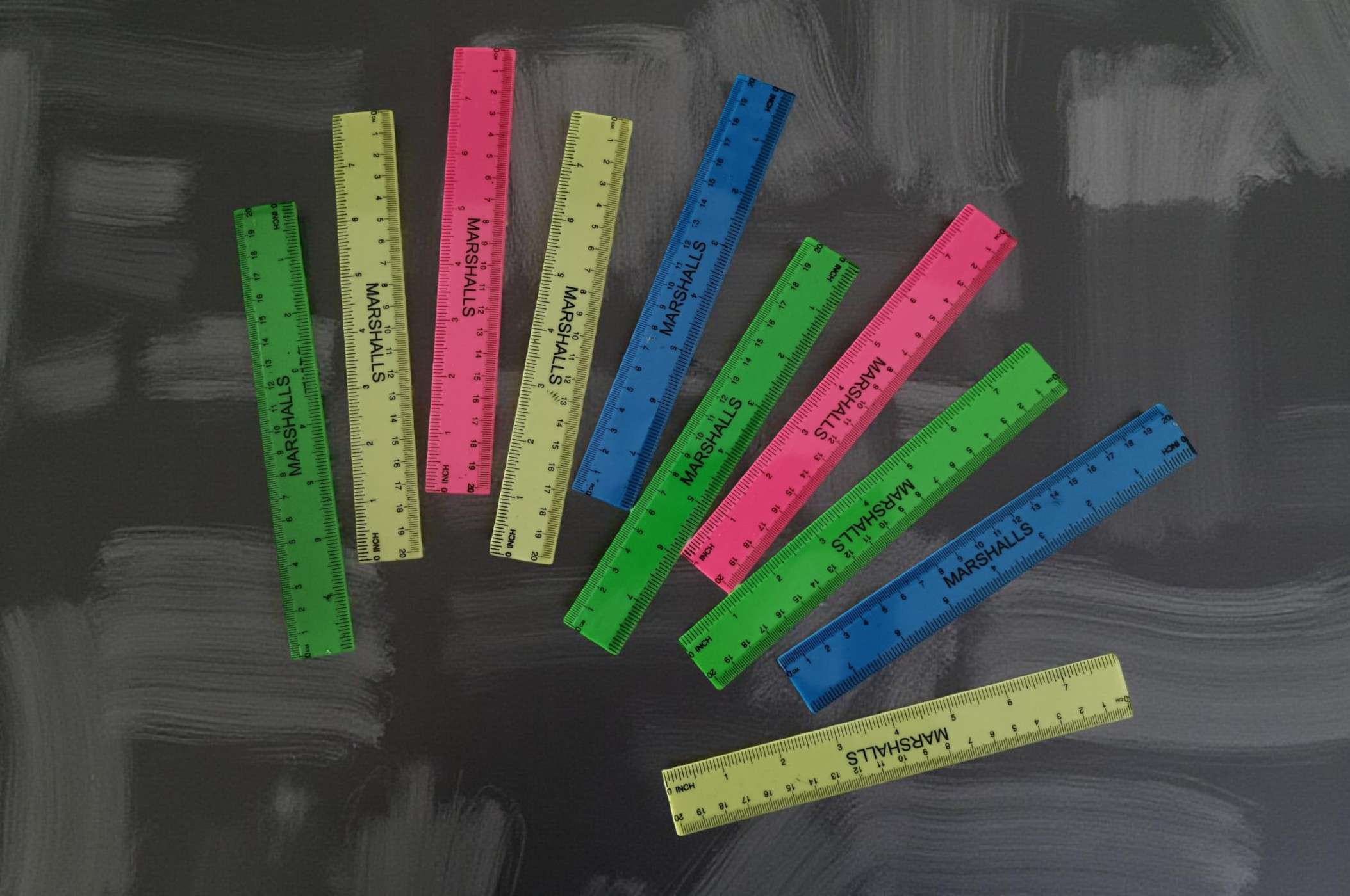 Rigla Colorata Scolara