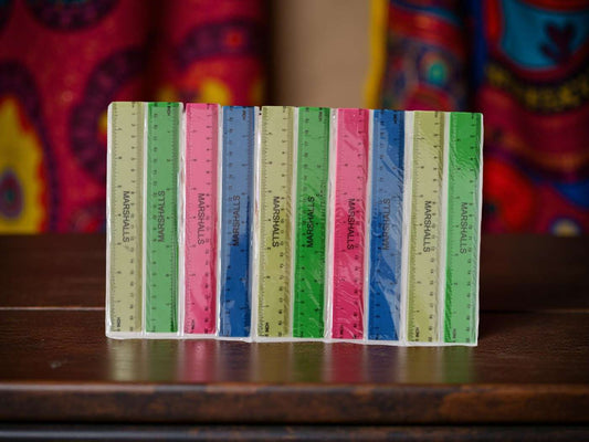 Rigla Colorata Scolara En-gross (10 Buc/Set)