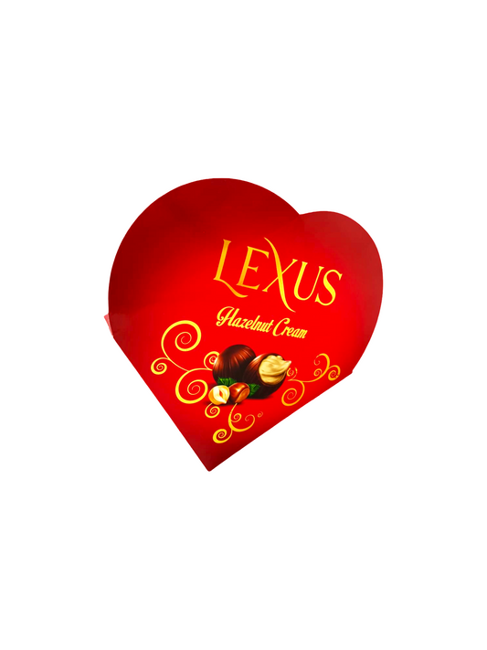Bomboane Lexus Inima „Crema de Alune de Padure” 110Gr (24 Cutii/Bax) En-gross