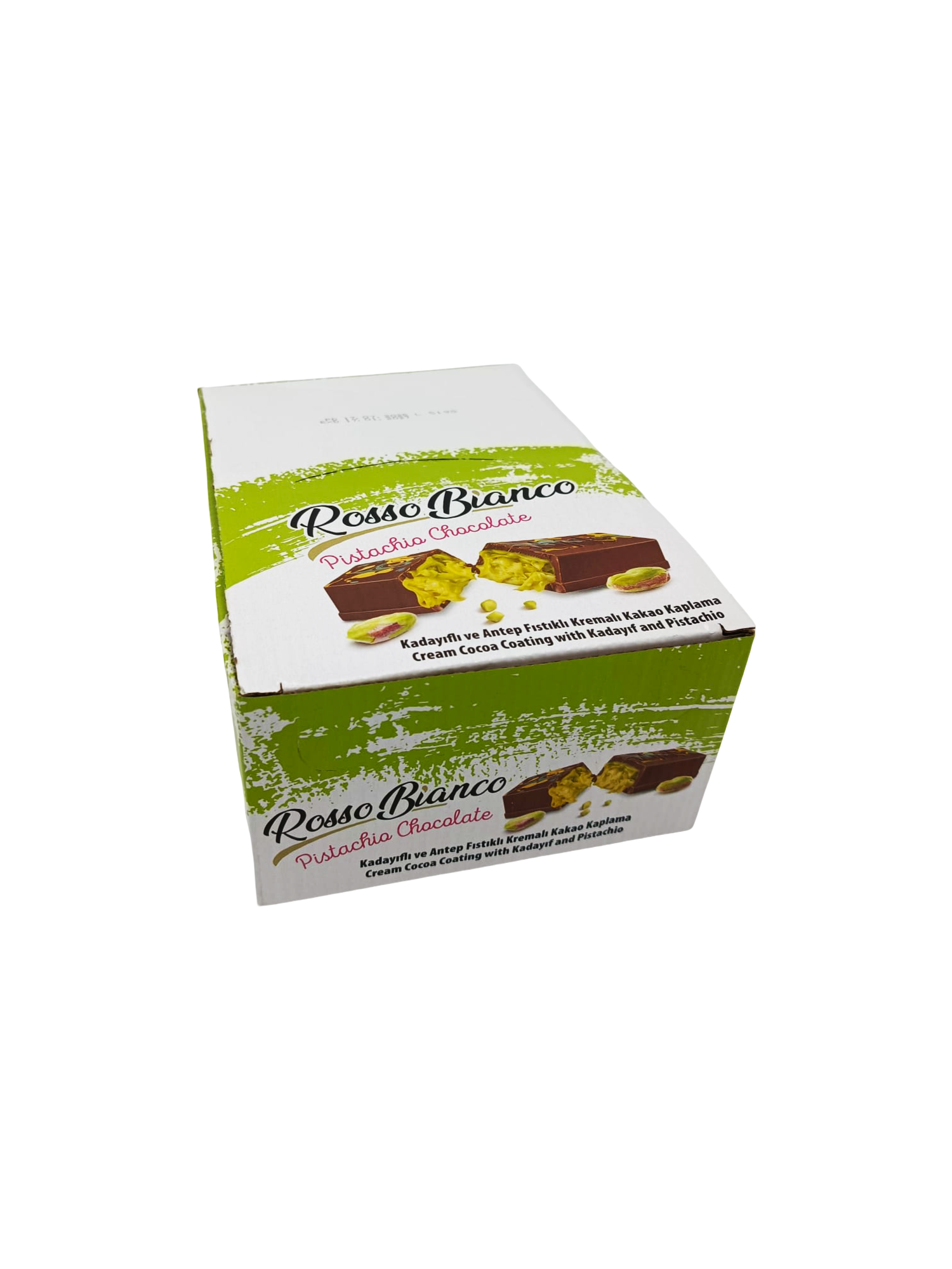Baton Ciocolata Rosso Bianco Dubai 36g