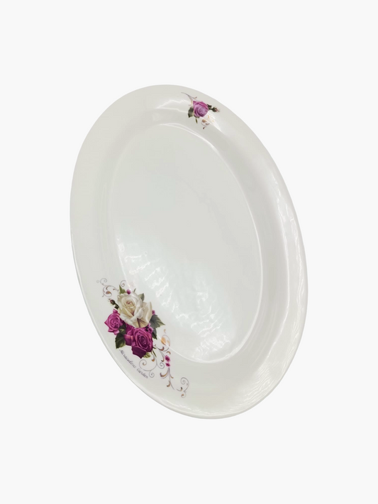 Platou Ceramic Oval (21-3) 12 inch (30 Buc/Bax) En-gross