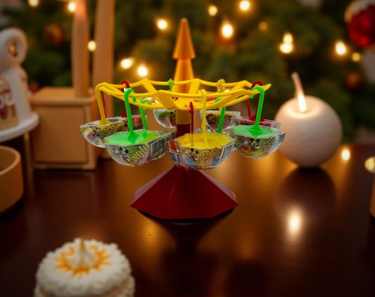 Drajeuri "Caruselul Dulce" Cu Umbreluțe Colorate (24 umbrelute/cutie) En-gross