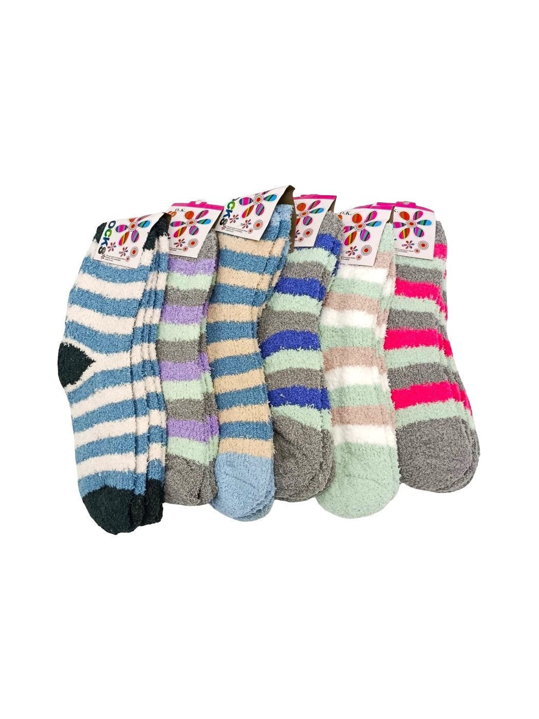 Sosete Cocolino Dama Lungi Color (20 Buc/Set) En-gross