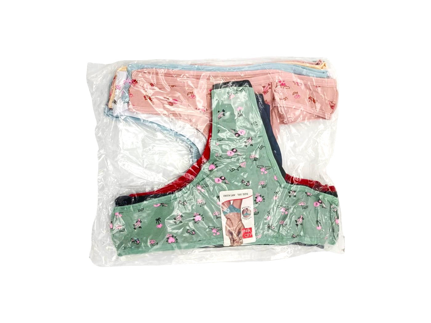 Chiloți Dama Tanga Cu Imprimeu Floral