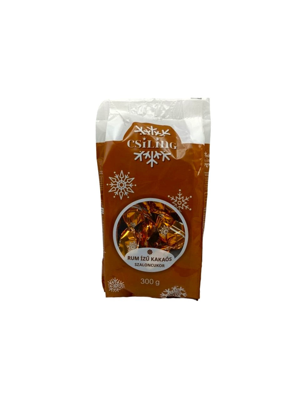Bomboane De Pom Csillng Rum Izukakaos Szaloncukor Aroma De Rom Si Cacao 300g