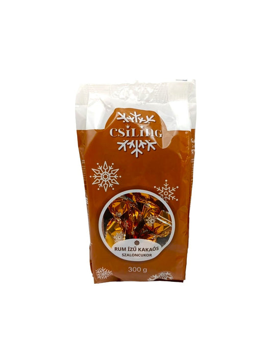 Bomboane De Pom Csillng Rum Izukakaos Szaloncukor 300g – Aroma De Rom Si Cacao ( 14 Buc/Bax) En-gross