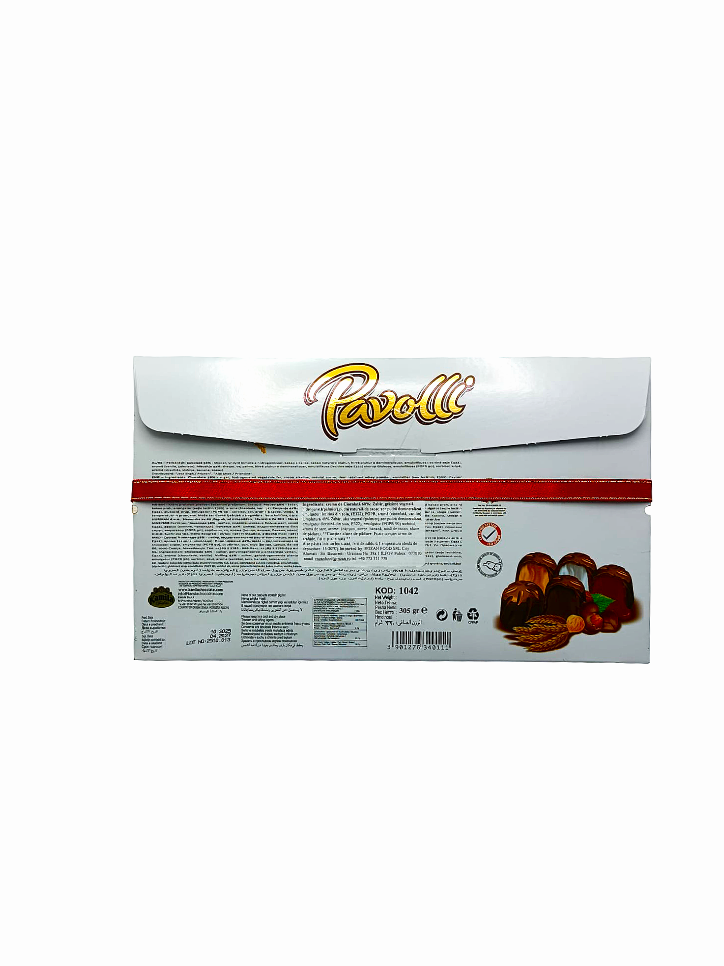 Bomboane Kamila Pavolli Orange 305g