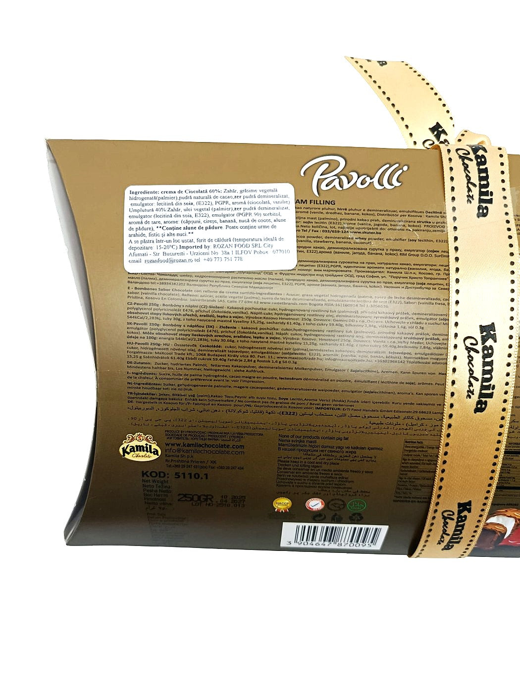 Bomboane Kamila Pavolli Gold 250g