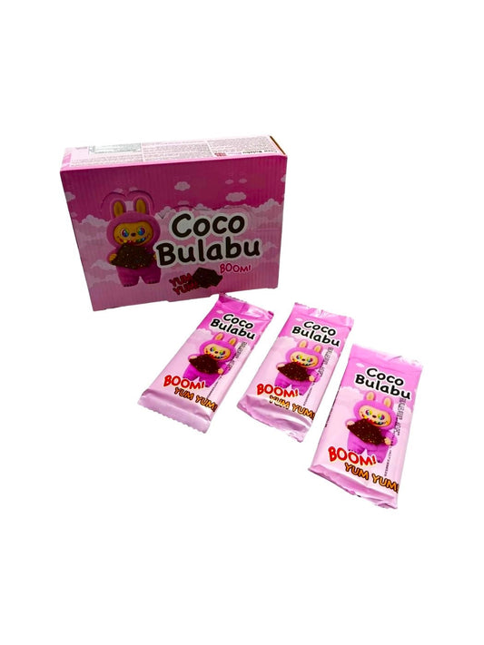 Ciocolata COCO BULABU 50g Pink (24 buc/cutie) En-gross
