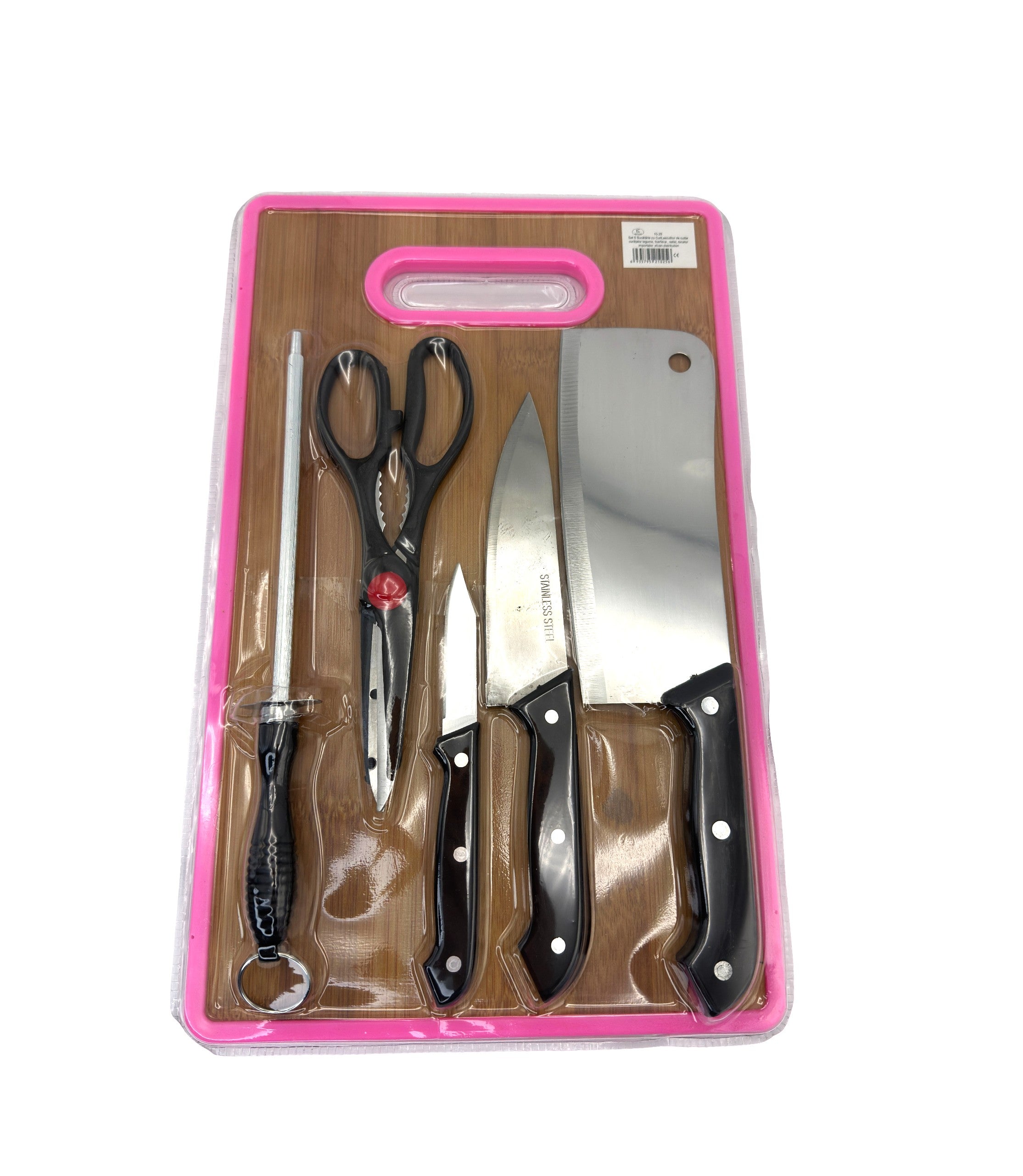 Set Ustensile Bucătărie Inox 5 Piese