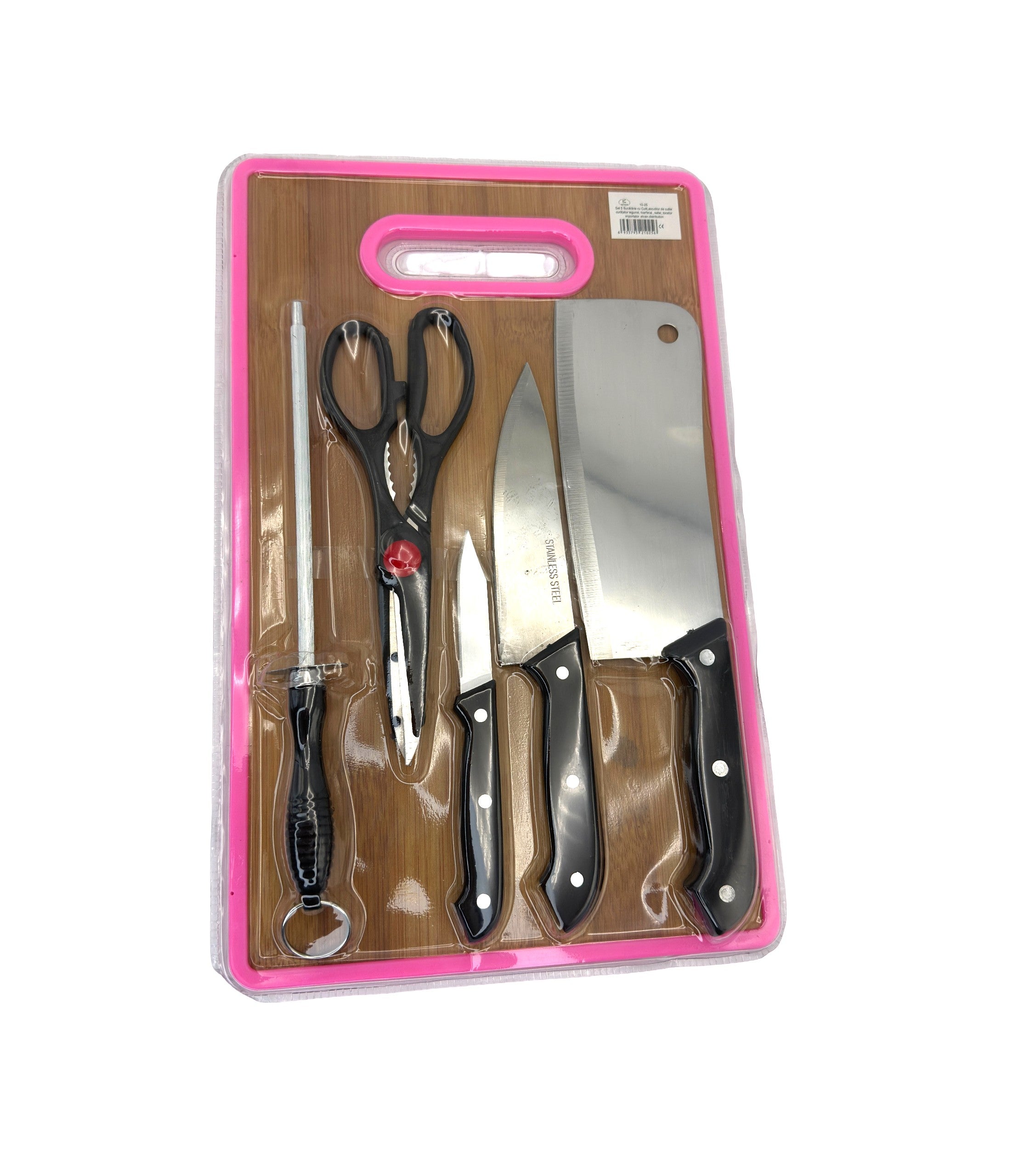 Set Ustensile Bucătărie Inox 5 Piese