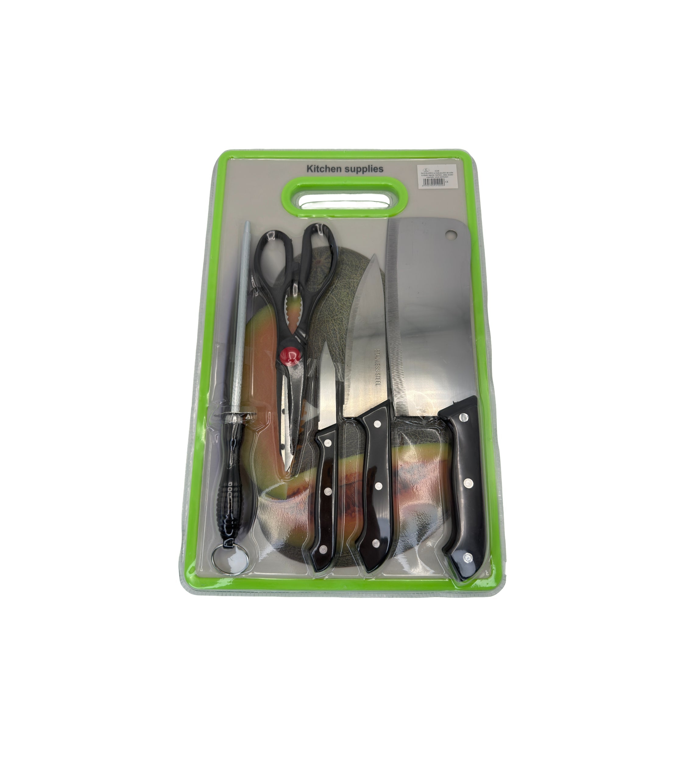 Set Ustensile Bucătărie Inox 5 Piese