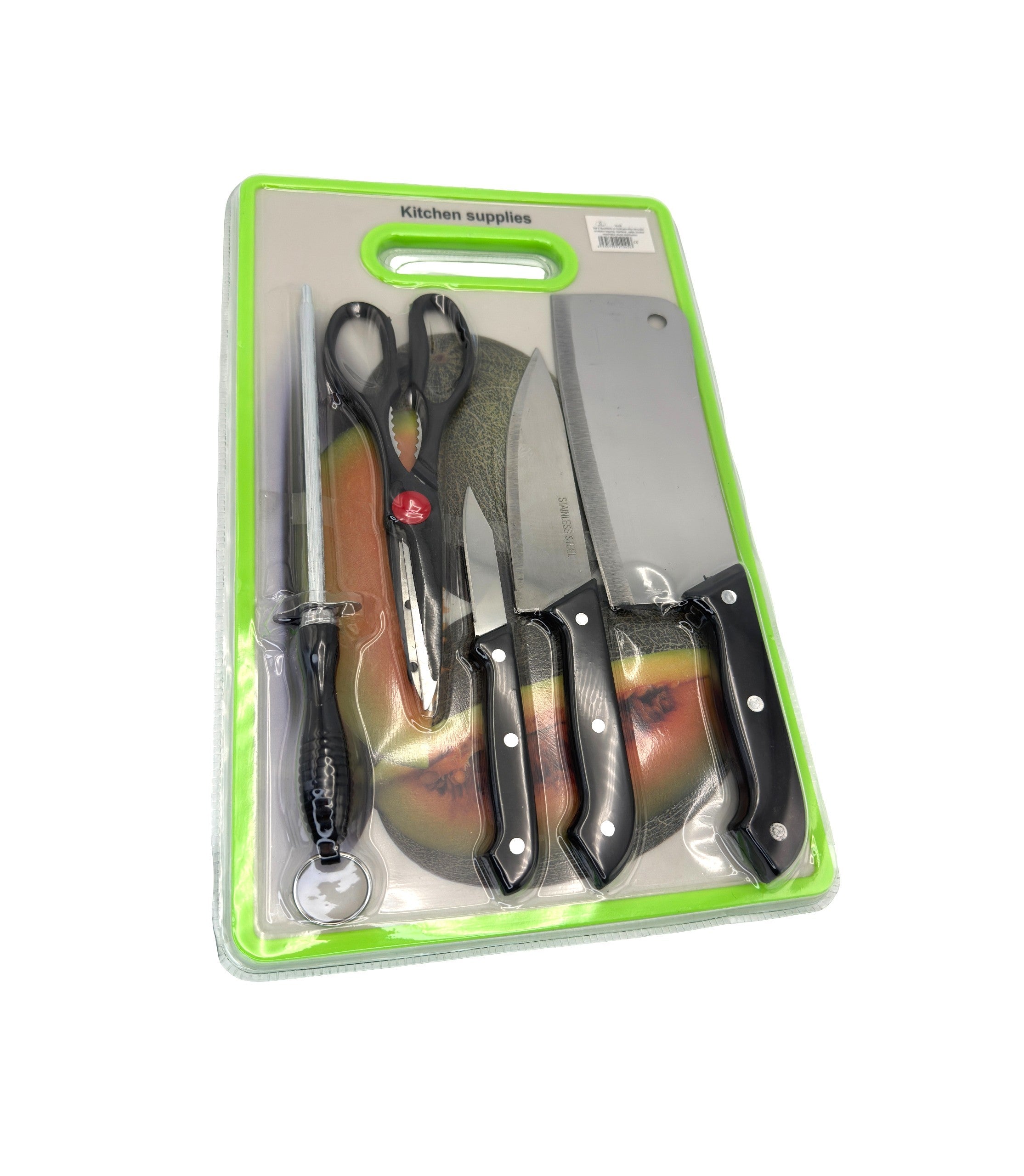 Set Ustensile Bucătărie Inox 5 Piese