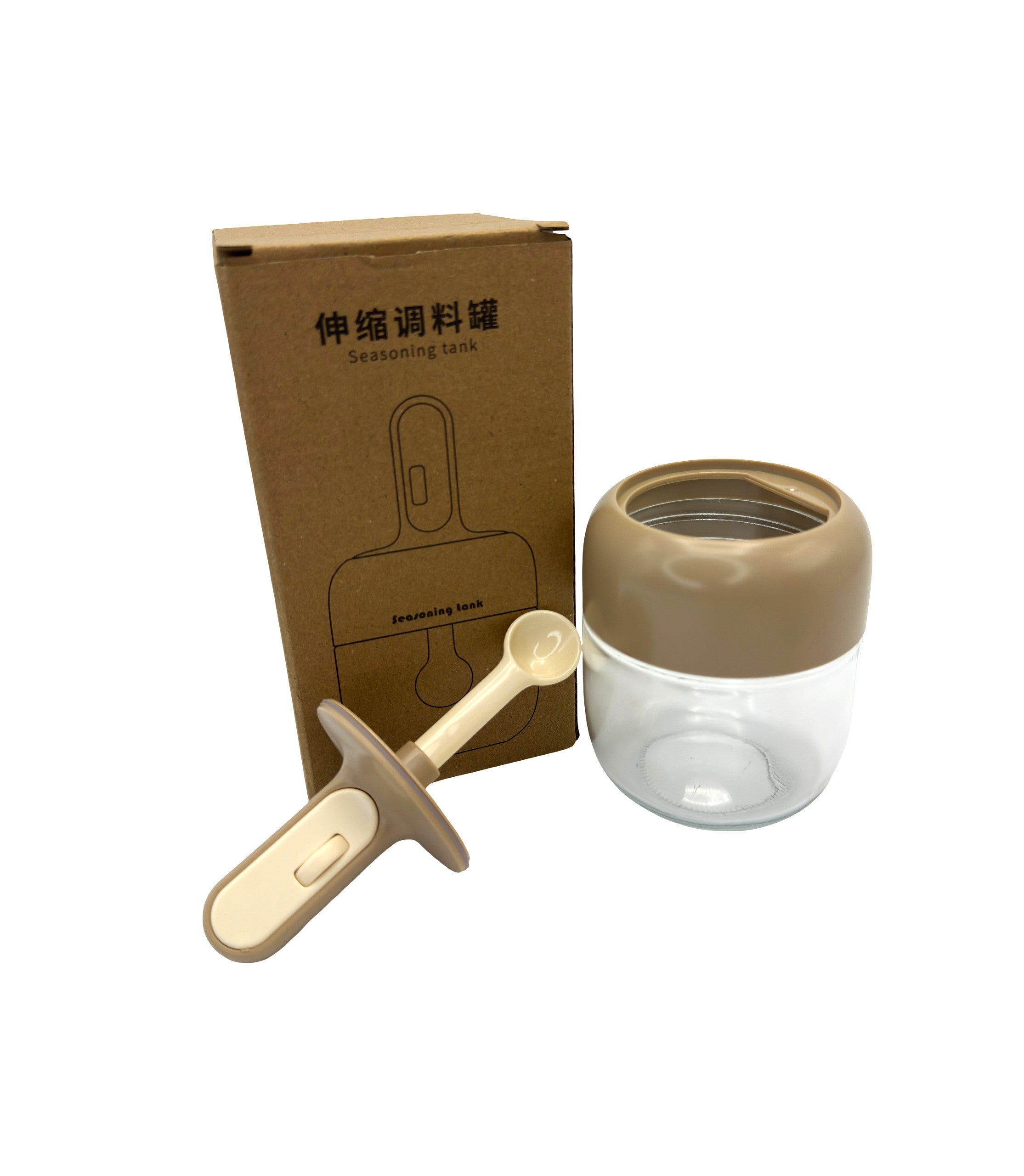 Cutie Pentru Condimente Cu Lingura 8*10 cm