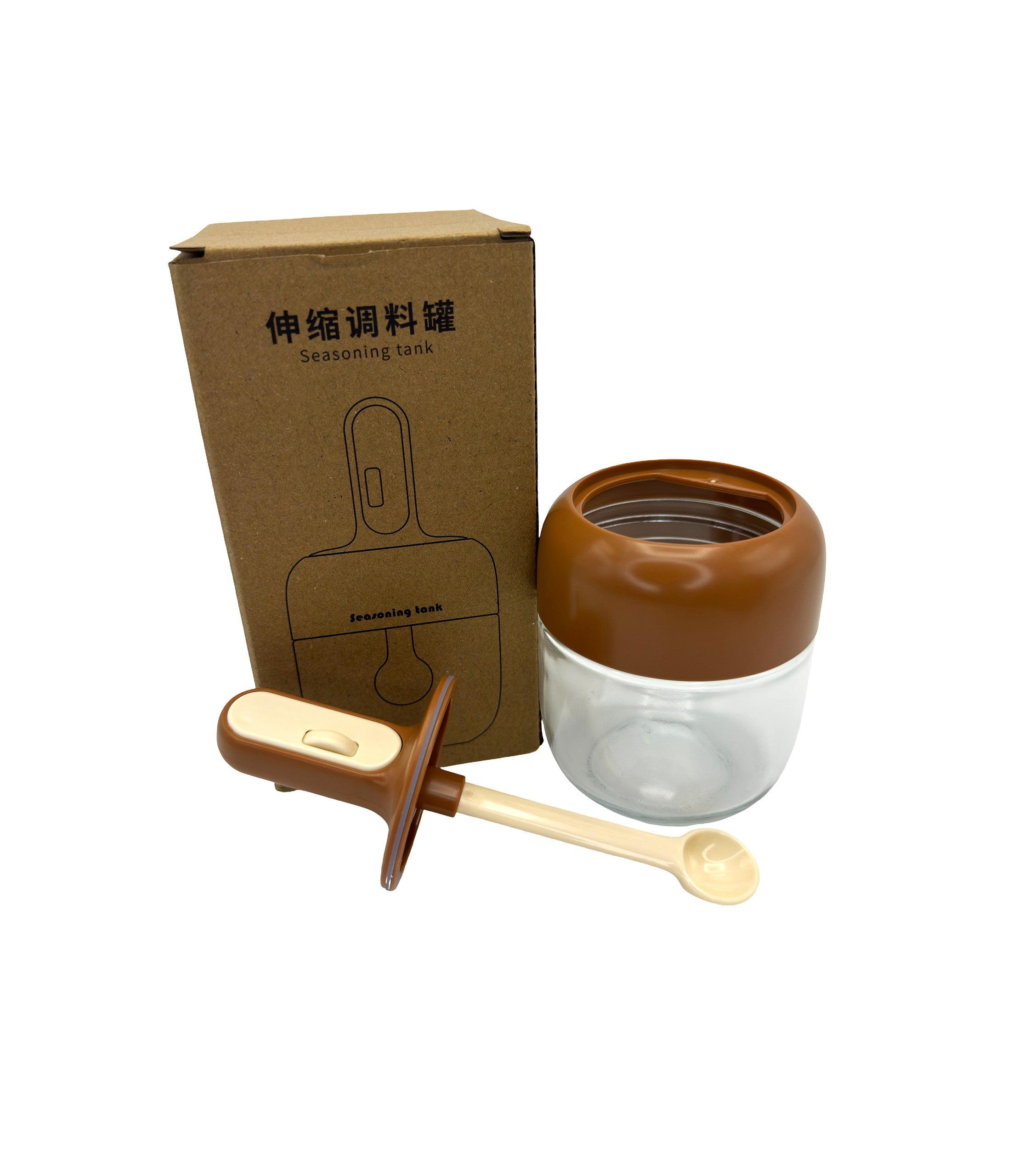 Cutie Pentru Condimente Cu Lingura 8*10 cm