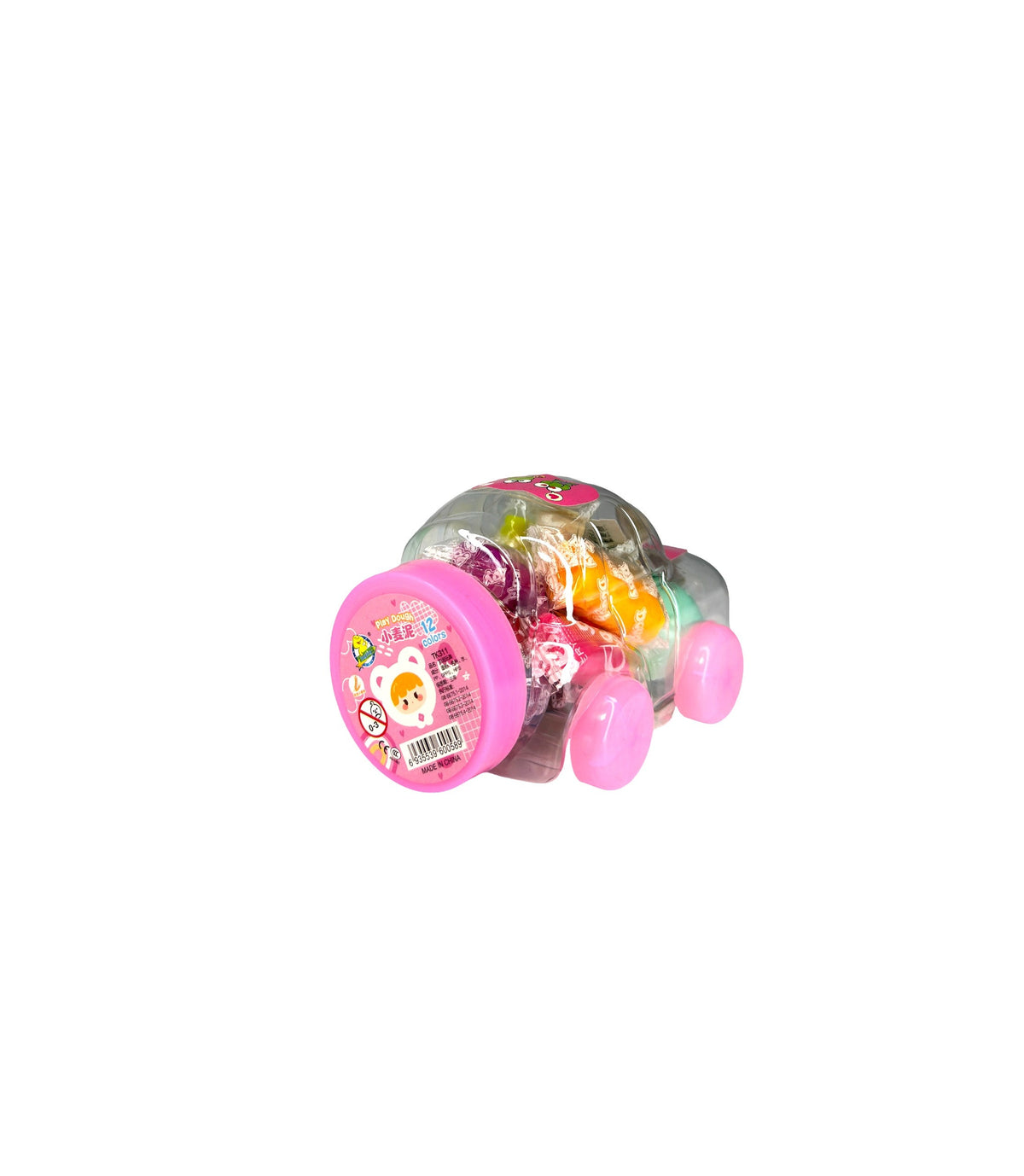 Plastilina Colorata Masinuta (12 Buc/Set) PLS-22 En-gross