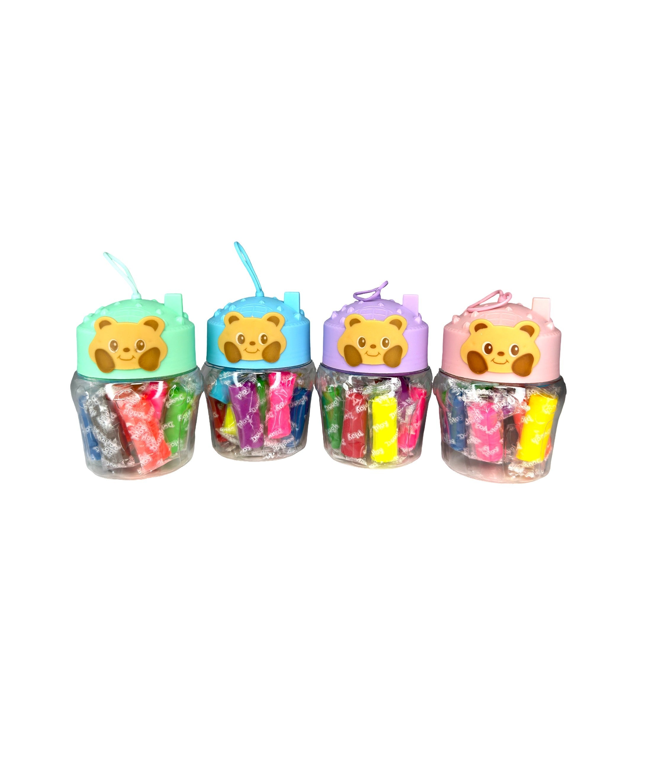 Set Plastilină Colorată Cu Ursuleț Și Accesorii