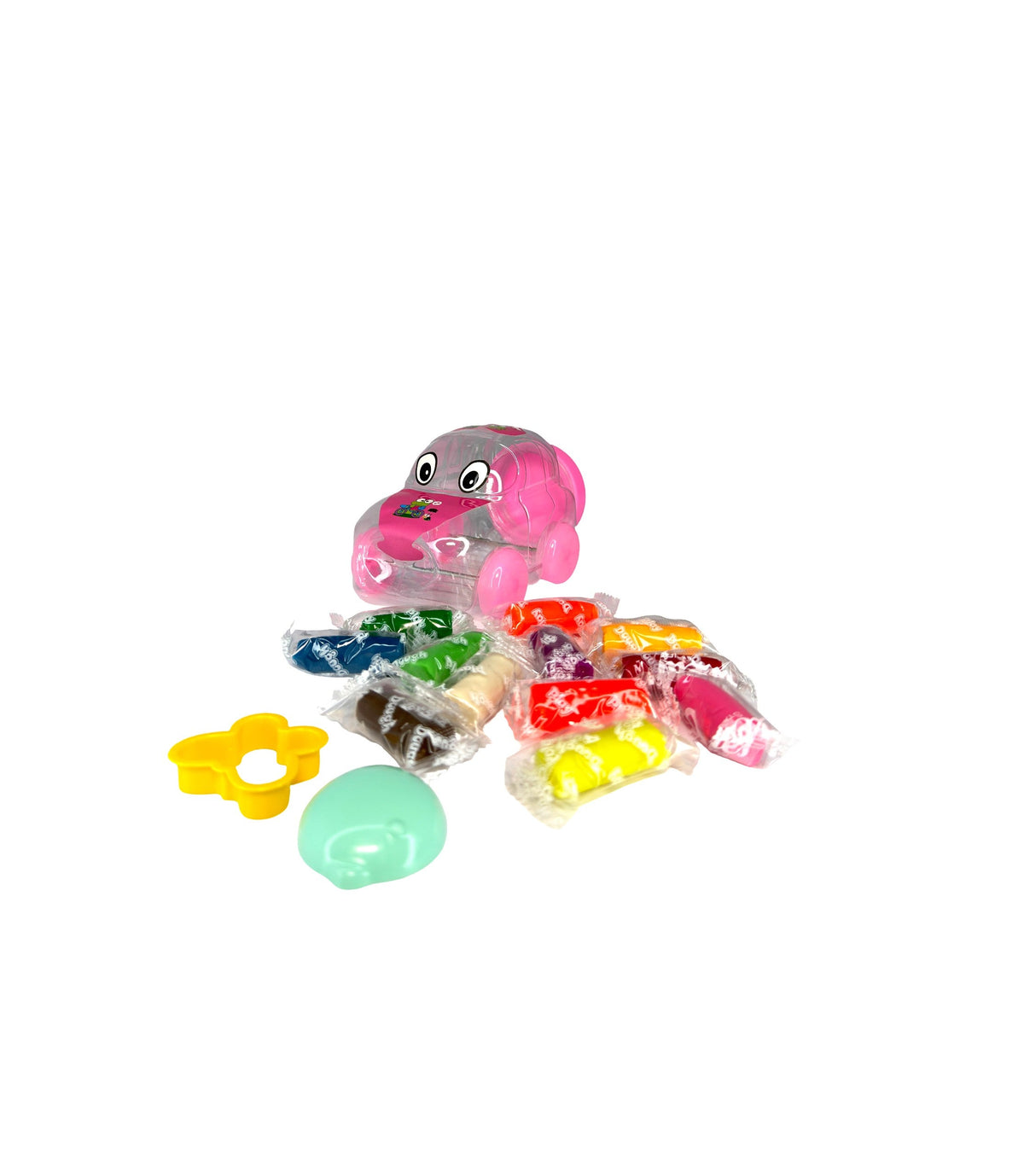 Plastilina Colorata Masinuta (12 Buc/Set) PLS-22 En-gross