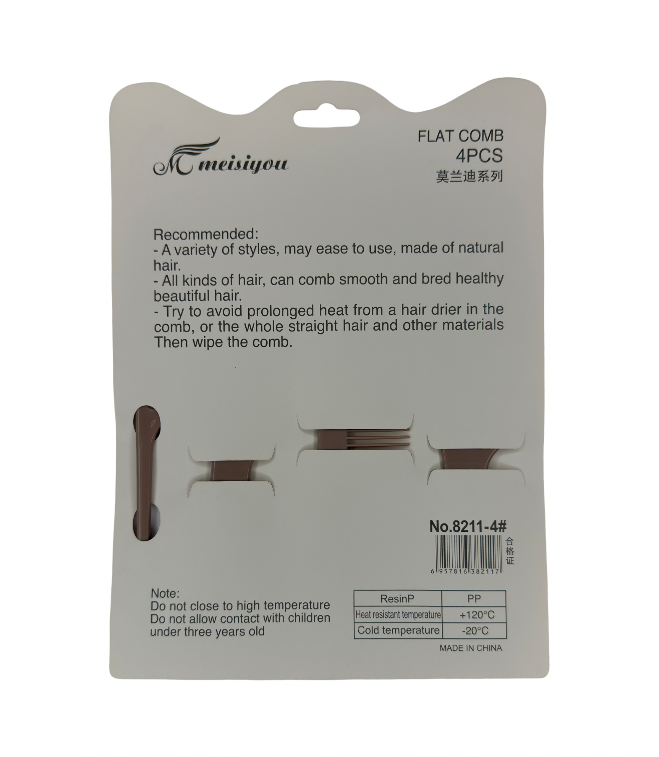 Set 4 Pieptane Cu Maner
