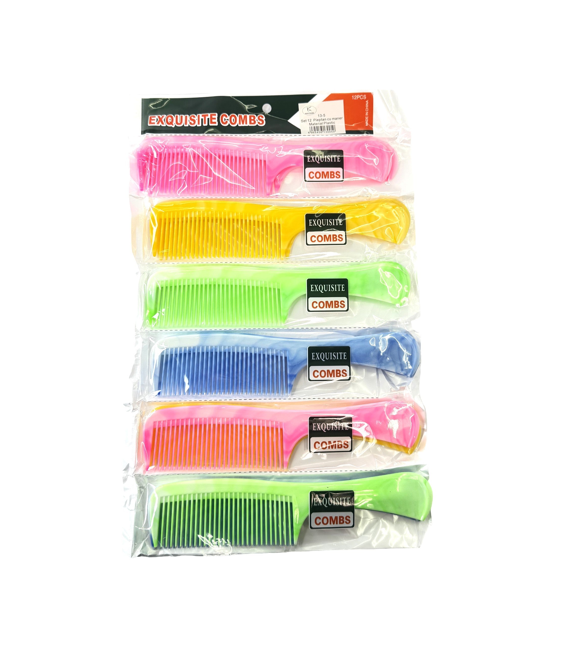 Set 12 Pieptane De Par Cu Maner